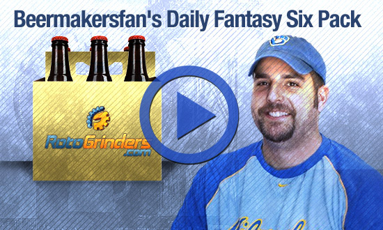 RotoGrinders Daily Fantasy 6 Pack