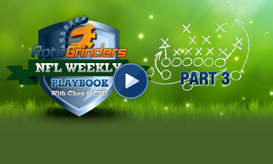 NFL Playbook w/ CSU & Chop: Wk. 15, Pt. 3