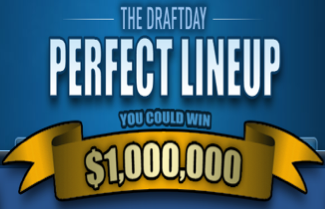 DraftDay Perfect Lineup Promotion for NFL Daily Fantasy